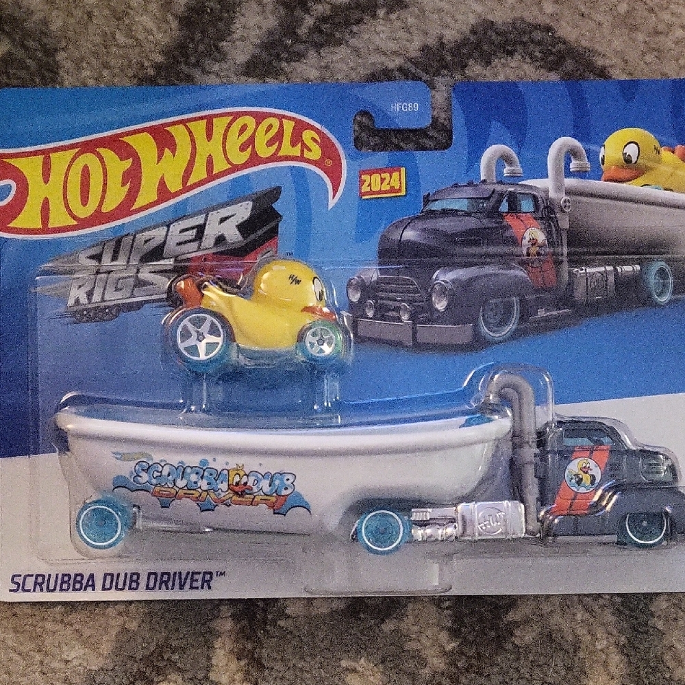 Scrubba Dub Driver Bath Truck with Yellow and Black